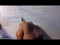 Algebra lecture 9