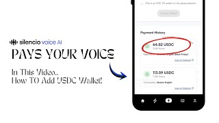 Add USDC Wallet in Silencio Voice AI Airdrop!