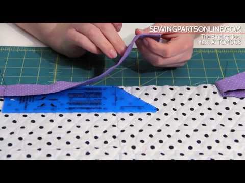 How To Use The Binding Tool - Sewing Parts Online - Everything Sewing,  Delivered Quickly To Your Door