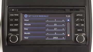 2018 Nissan Frontier - Control Panel and Touch Screen Overview (if so equipped)