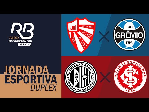 🔵🔴 AO VIVO | Duplex: São Luiz x Grêmio (Recopa Gaúcha) + ASA x Inter (Copa do Brasil) | (28.02.2024)