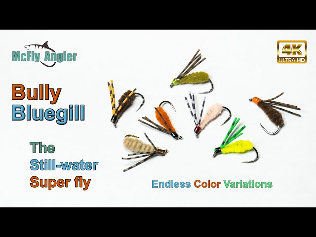Bully Bluegill spider - with underwater footage - McFly Angler Fly