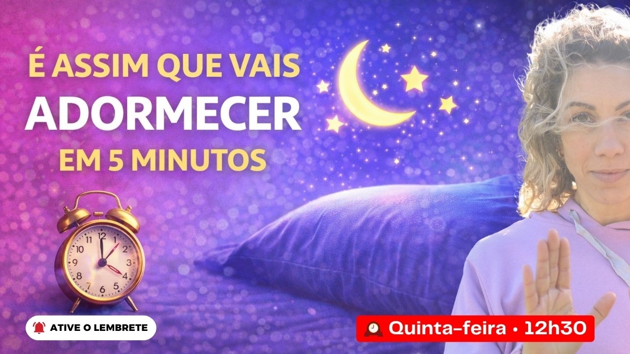 É ASSIM QUE VAIS ADORMECER EM 5 MINUTOS - YouTube