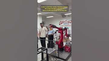 Spraying robot #robot #industrial #factory #intelligence #industry #automate #machinery