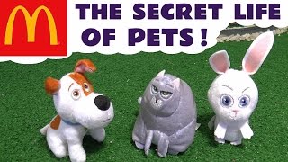 Mcdonalds Happy Meal The Secret Life Of Pets Toys