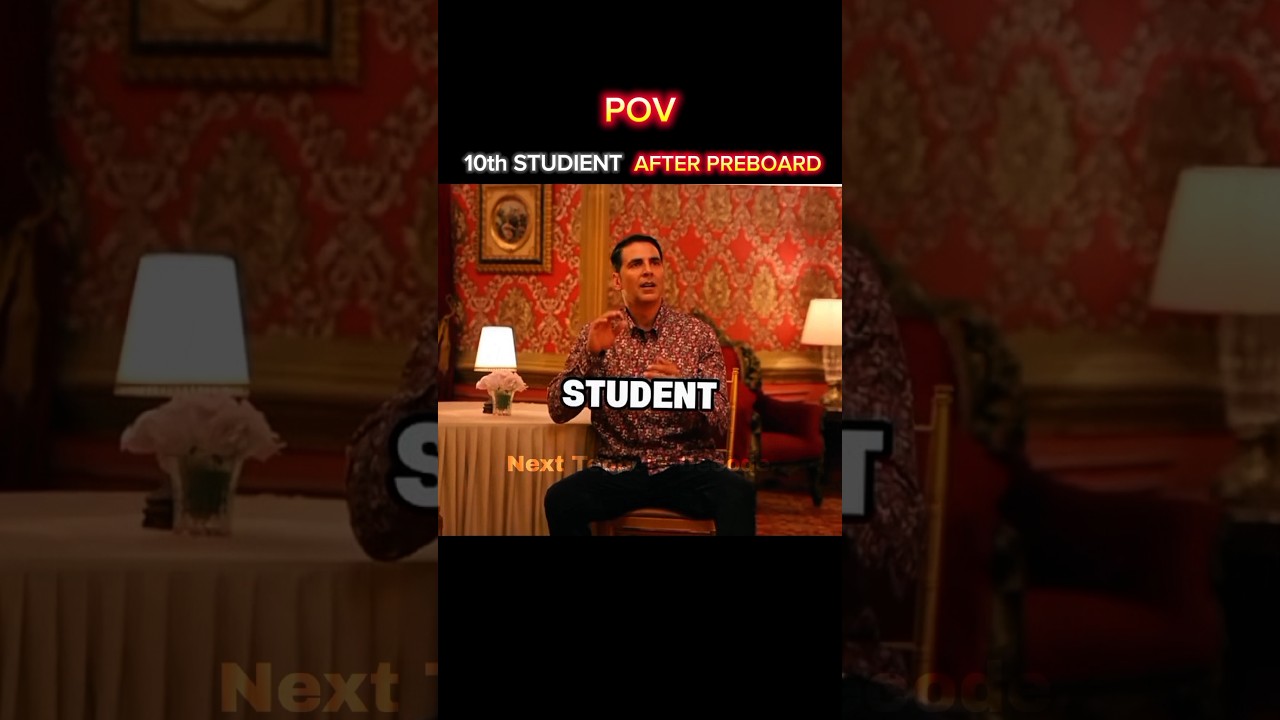 10th STUDIENT AFTER PREBOARD EXAMS || 