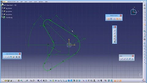 CATIA Tutorial - PartDesign Exercise 1 - v3