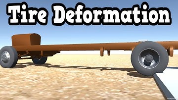 Unity - Truck Tire Deformation Test