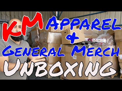 Unboxing: KM Department Store Shelf-Pull General Merchandise & Clothing Loads