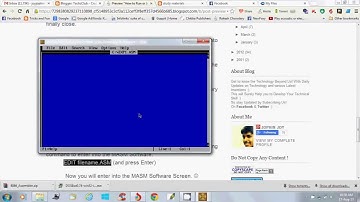 How to Install (Run) MASM Assembler on Windows 7 or Windows 8 32 or 64 bit