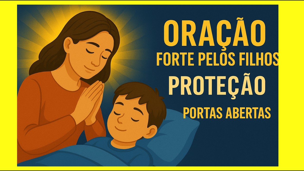 🙏ORAÇÃO FORTE E PODEROSA PARA ABENÇOAR OS FILHOS🙏SEU FILHO PRECISA DESSA CURA HOJE- MUDANÇA DE RUMO