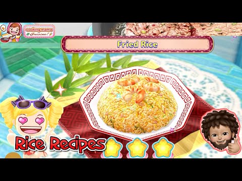 Cooking Mama: Cuisine! - Rice Recipes | Fried Rice