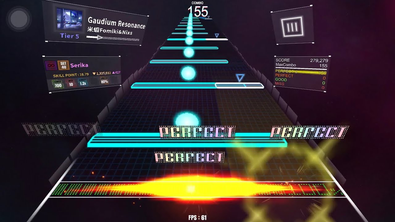 Gaudium Resonance / Tier 5 / DanceRail3 譜面確認