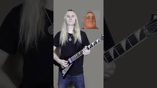 Mr. Incredible Becoming Uncanny Meme Creepy Version Guitar Cover #shorts