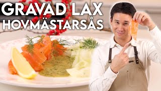 Gravad Lax med Hovmästarsås recept | Filip Poon