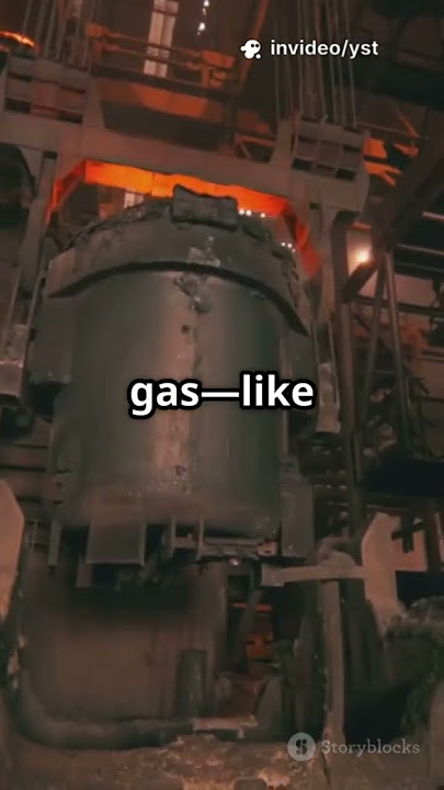 Iron-Making Reactor: Oxygen Injection Magic #sciencefather #IronMaking #researcher