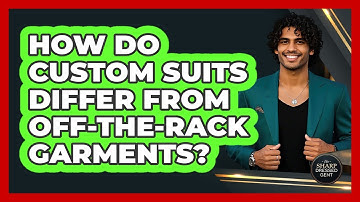 How Do Custom Suits Differ From Off-the-rack Garments? - The Sharp Dressed Gent