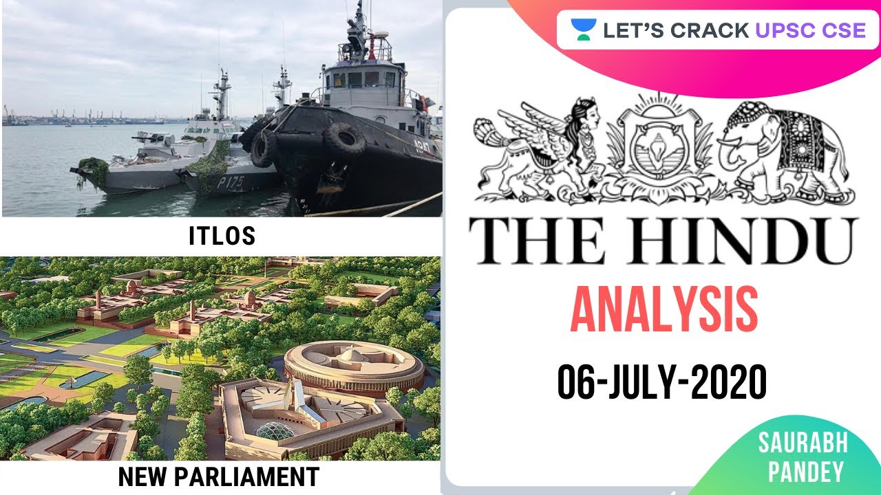 06-July-2020 | The Hindu Newspaper Analysis | Current Affairs for UPSC ...