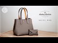 [Leather Craft] Heidi bag making / Hermes leather / DIY / Pattern available