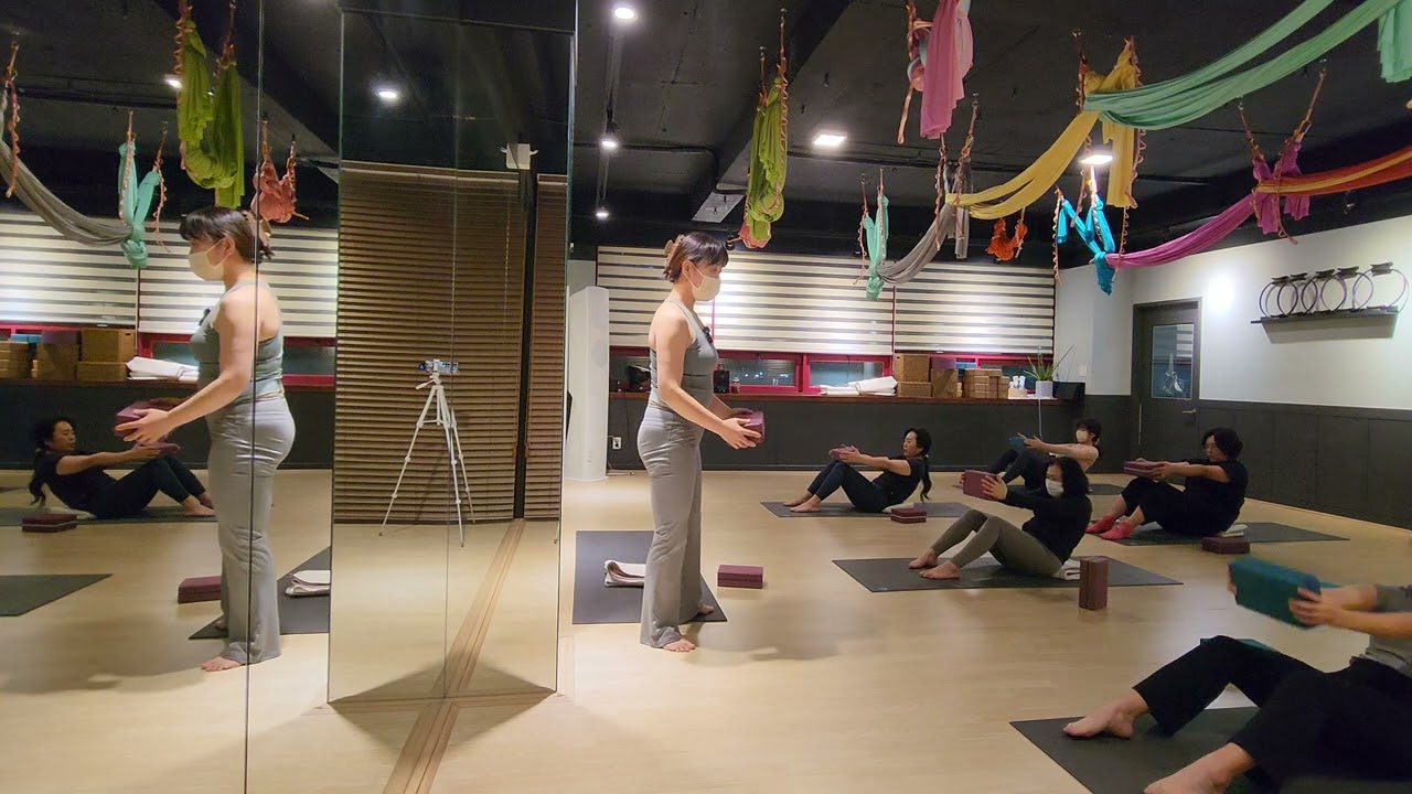 요가블럭 필라테스 60분 수업 #필라테스 #요가블럭 #pilatesyoga #요가원 #필라테스요가 #동기부여