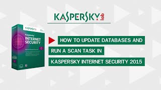 How to update and scan for viruses in Kaspersky Internet Security 2015 screenshot 5