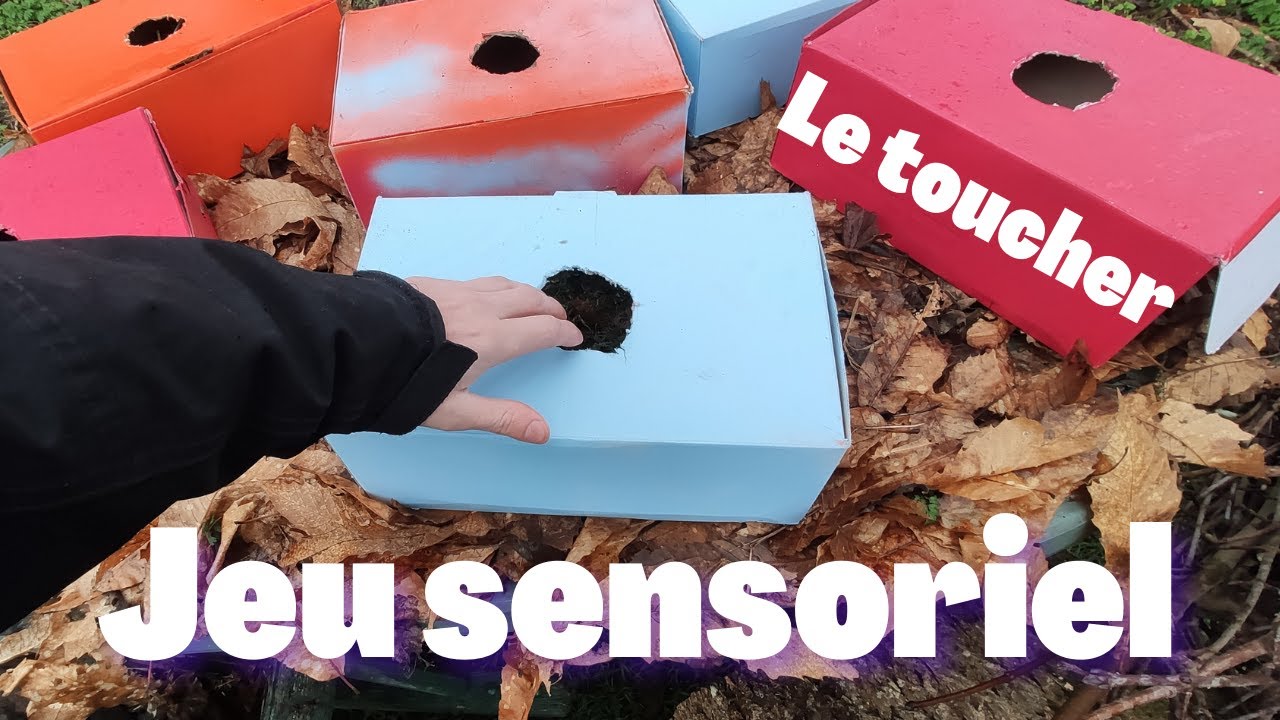 Jeu sensoriel : Le toucher 