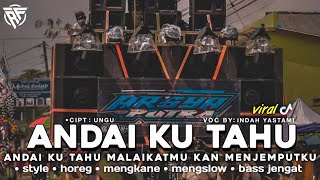 DJ ANDAI KU TAHU • UNGU | Andai Ku Tahu Malaikatmu Kan Menjemputku | • New Viral TikTok