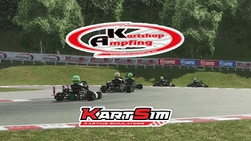 Race Virtually at Ampfing with KartSim in rFactor 2