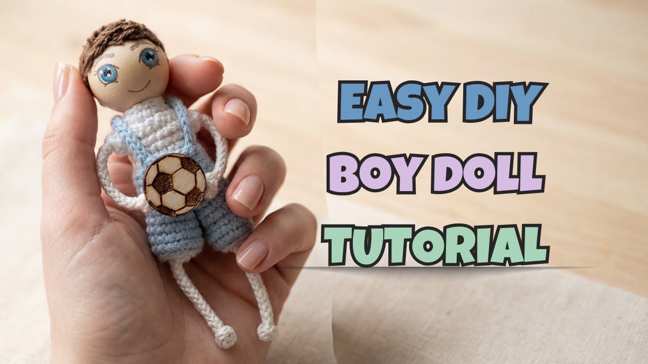 Macrame Boy Doll | Beginner-Friendly DIY Tutorial