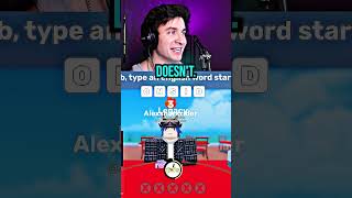 dude does NOT know any words... #funny #gaming #twitch #streamer #roblox #memes #clips #lastletter