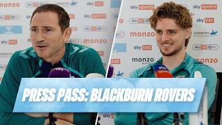 Press Conference Frank Lampard And Jack Rudoni Preview Blackburn Rovers.