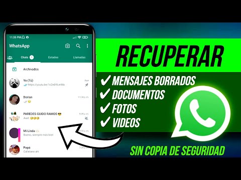 ✅How to recover deleted data from whatsapp 2023 (Messages, photos, videos, audios and documents)