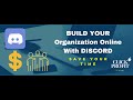 Build your business organization with discord easily