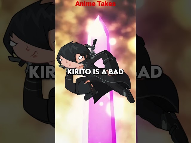 Kirito Is OP Done Wrong!! | Sword Art Online #shorts class=