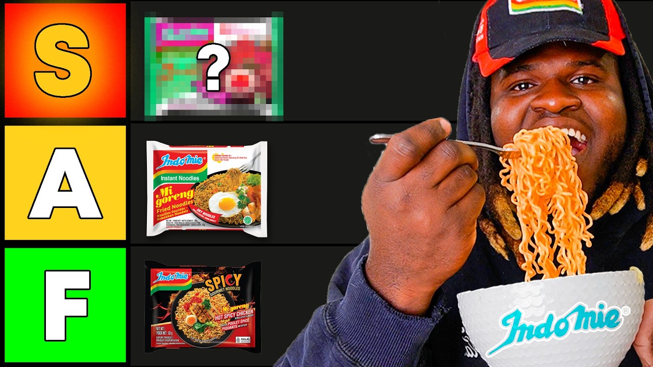 Я оценил ВСЕ вкусы лапши Indomie Ramen