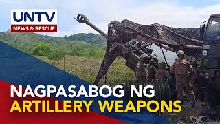 Howitzers at iba pang makabagong military weapons, sinubukan sa PH-US live fire exercises