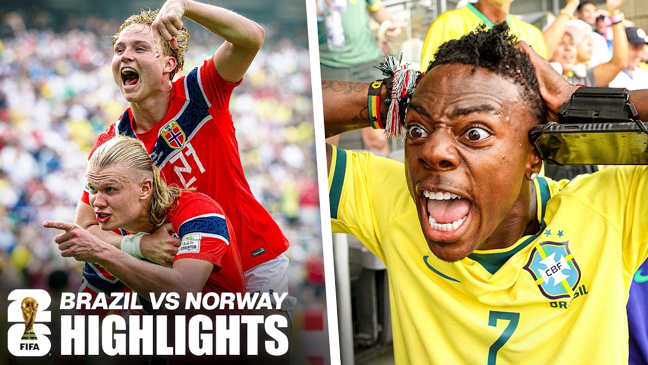 iShowSpeed Brazil vs Norway Highlights | 2026 FIFA World Cup™