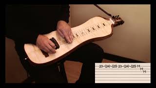 Running On Empty David Lindley Solo Peavine Slide Guitar With Tab