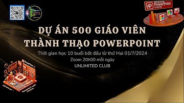 [500GV thành thạo PPT] B5.Hiệu ứng MORPH tạo sách lật trong phần mềm PowerPoint