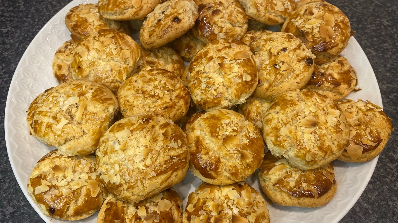 Recette de gâteaux très facile à la noix de coco et aux amandes