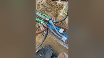 Triple through joint! Two 4c x 185 and one 4c x 70