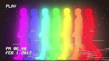 80s Neon Title Sequence - After Effects (The WalkMan)