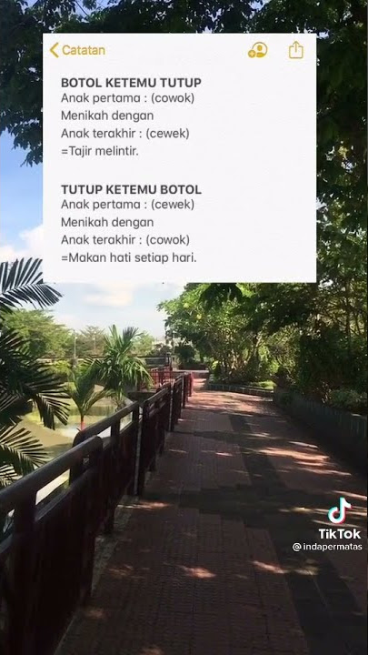tumbu ketemu tutup=mletre 😂