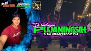 DJ BANTENGAN VIRAL-PUJANINGSIH-GAYENG AND GEDRUK-NEW JINGLE MAHESO JUNGGO