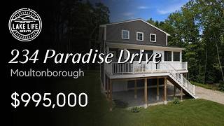 Turnkey Lake Access Home in Moultonborough NH Investment Property