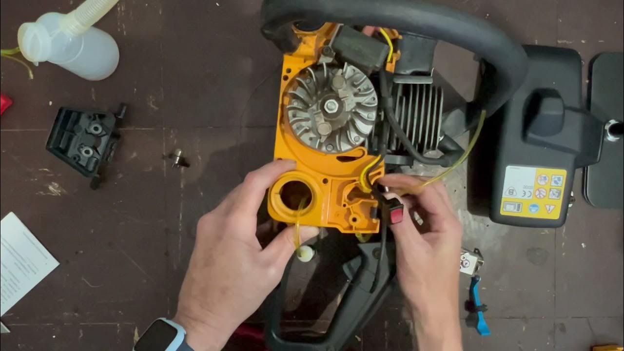 Chainsaw hero How to install fuel lines On a Partner 351 / 370 Chainsaw