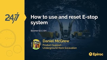 How to use and reset E-stop system | Boomer E1 C-DH