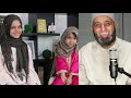 Zain Bhikha listens to Maryam and Fatima singing of his song "Give thanks to Allah"😍😀