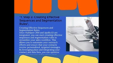 Apollo.IO and HubSpot CRM A.I. Sequences and Segmentations Workflow Automations Contact and Data