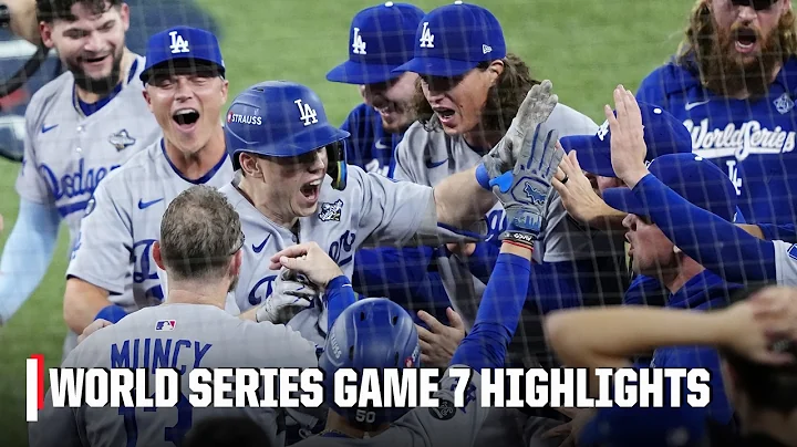 Game 7 Highlights ⚾ Dodgers win back-to-back World Series titles | ESPN MLB